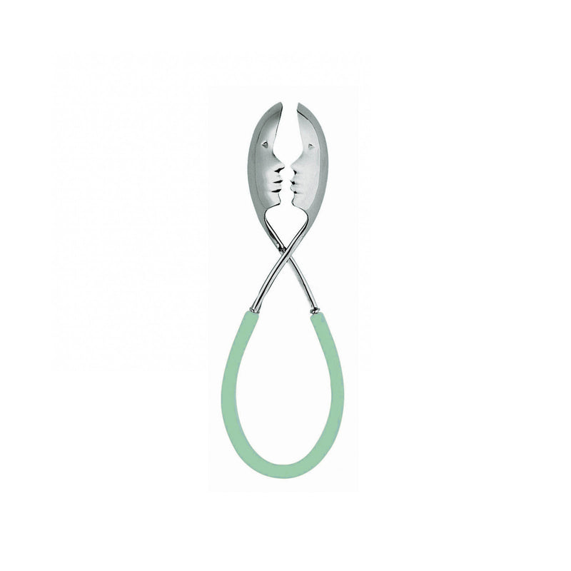 KISS Salad Tongs - Aqua