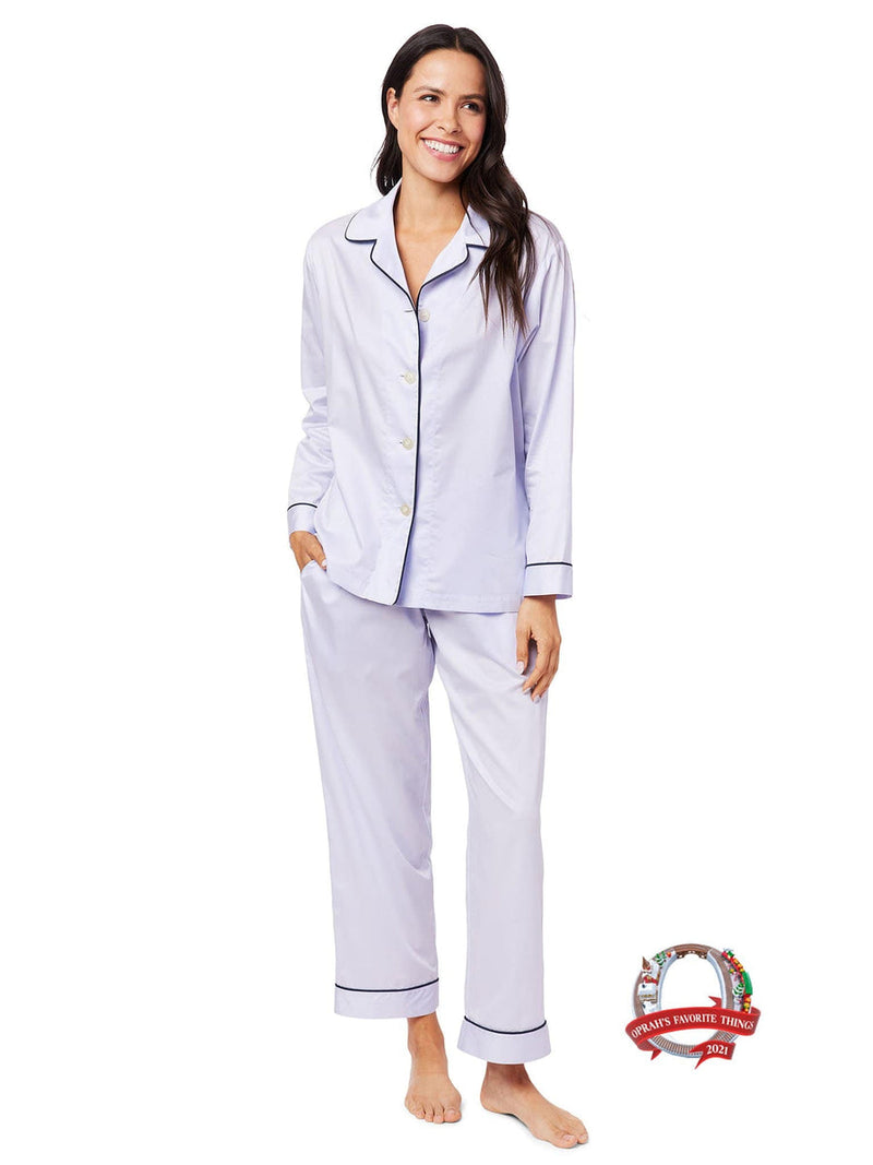 Lavender Long Pajamas - The Cat's Pajamas
