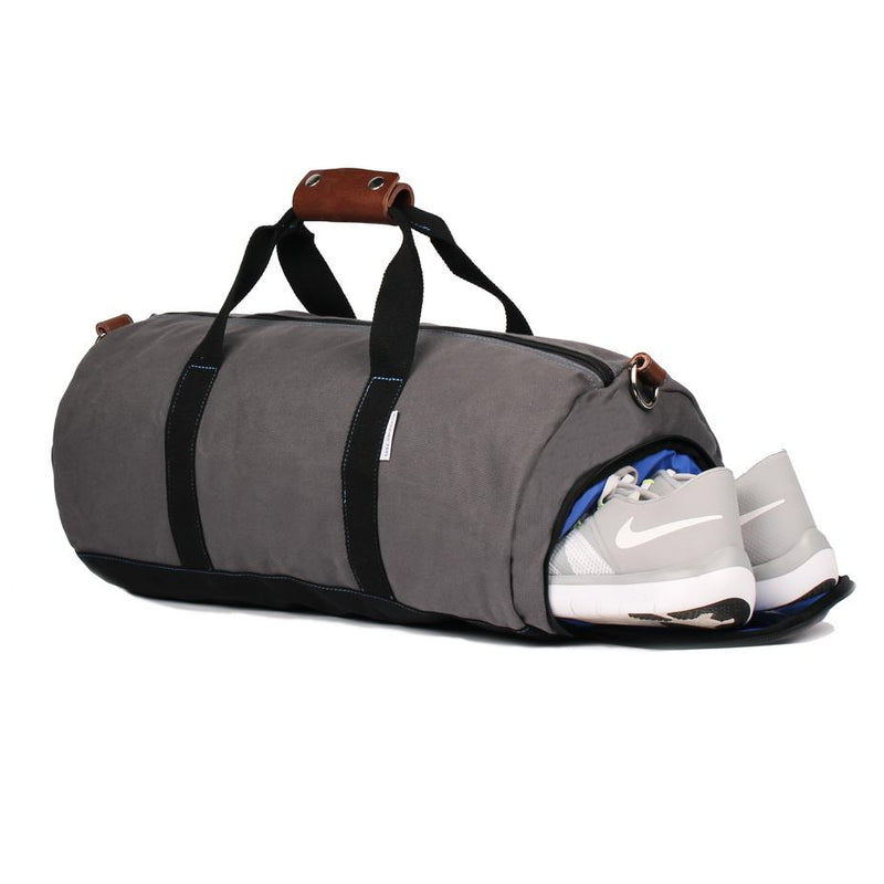 Colorblock Duffel Bag - Gray