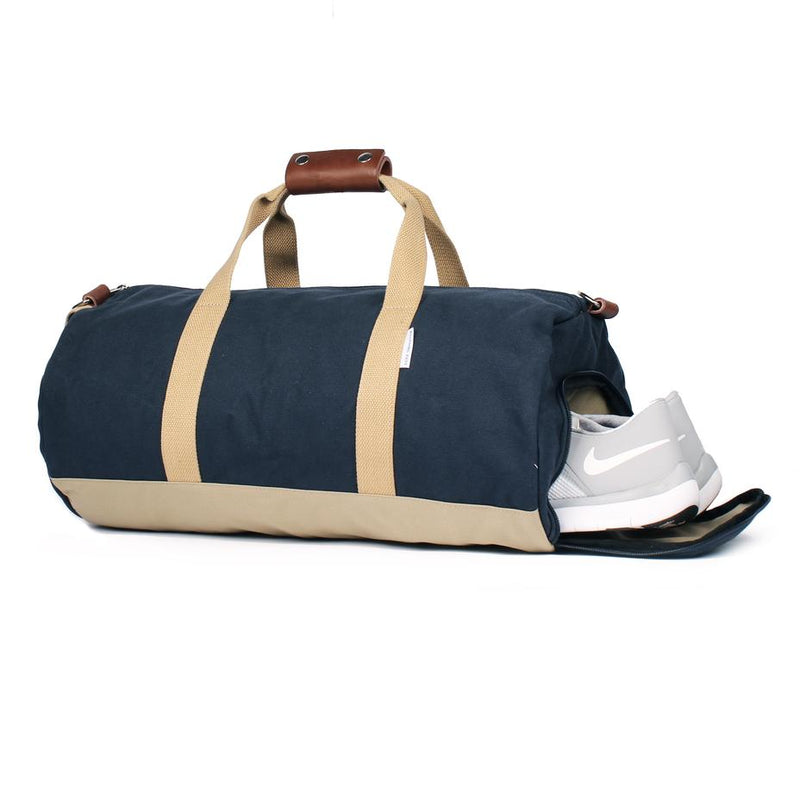 Colorblock Duffel Bag - Navy