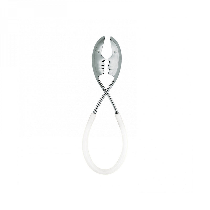KISS Salad Tongs - White