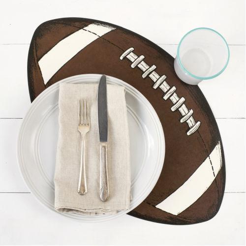 Hester & Cook Football Paper Placemats