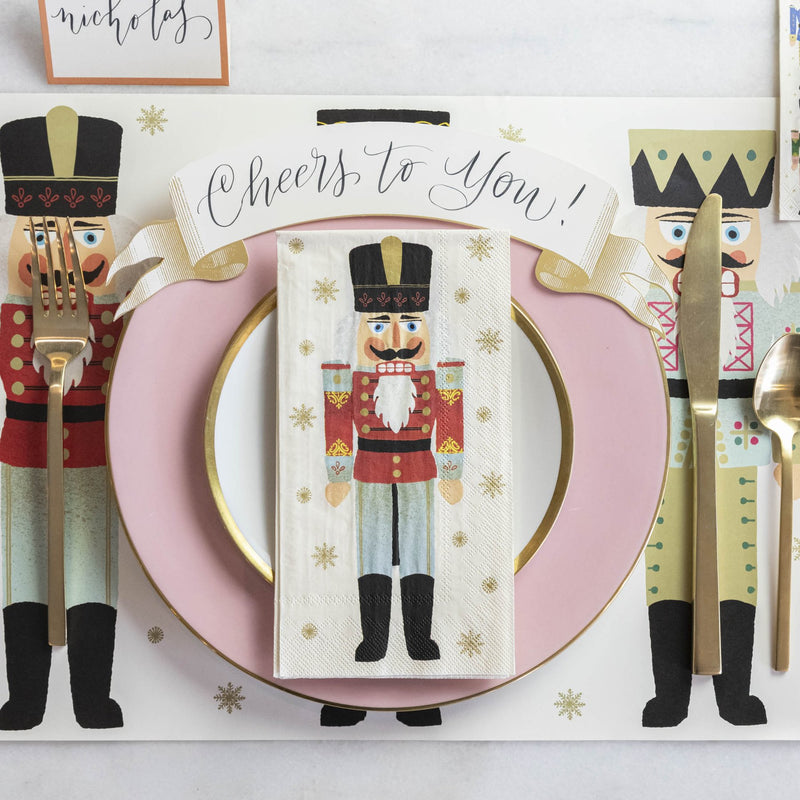 Nutcracker Paper Guest Towels Hester Cook