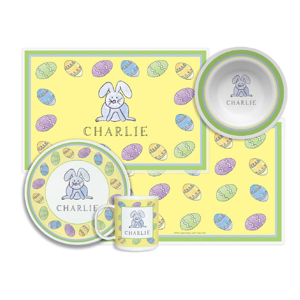Hoppy Easter Tabletop Collection - 4-piece set - Personalized