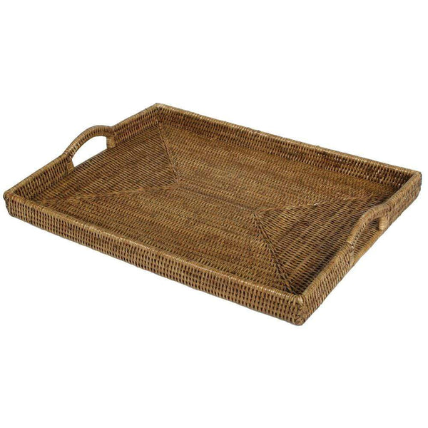 Rattan Rectangular Tray