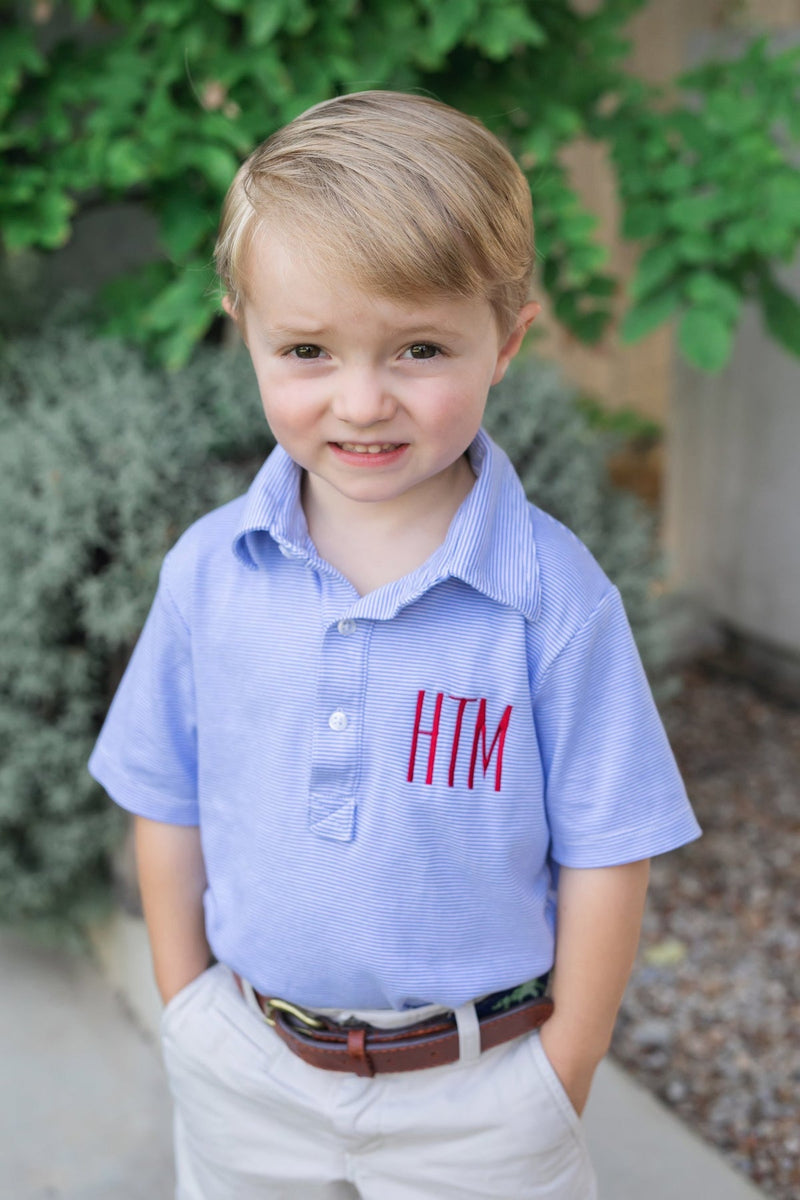 Monogrammed Polo 