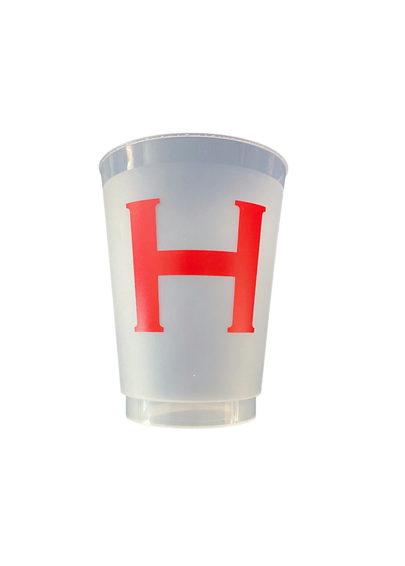 single letter cups
