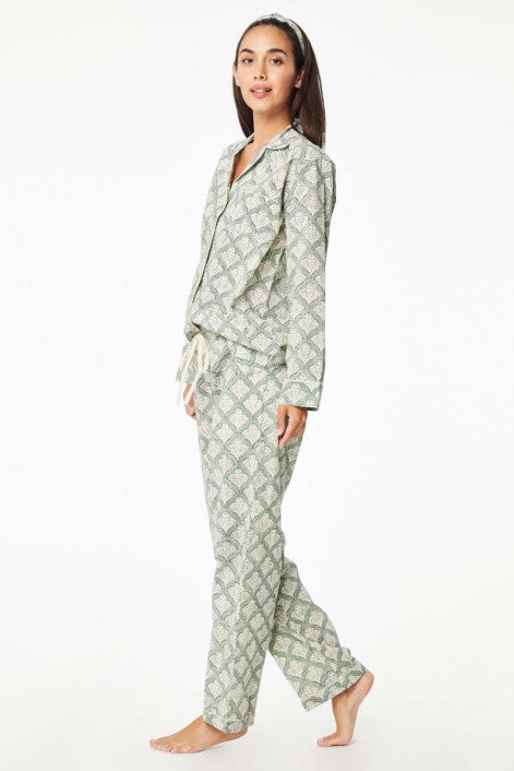 Roller Rabbit Sage Jemina Loungewear Set