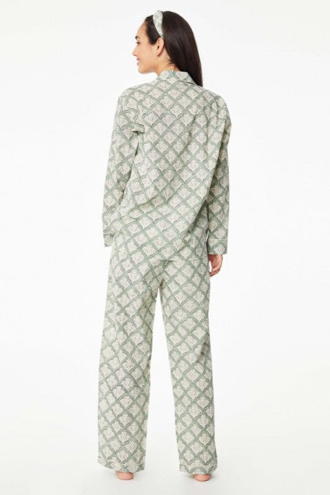 Roller Rabbit Sage Jemina Loungewear Set