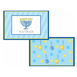 Hanukkah Tabletop Collection - Placemat - Personalized