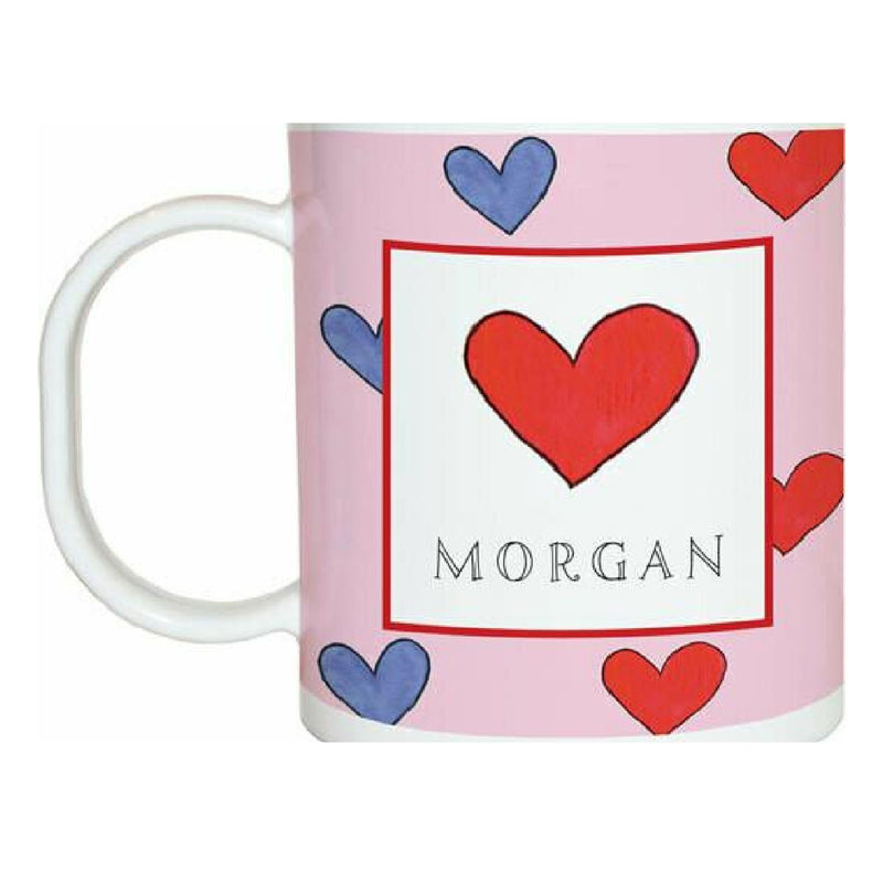 Happy Hearts Tabletop - Mug - Personalized