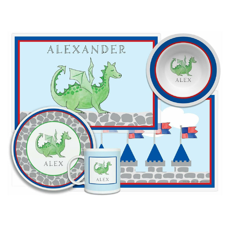 Knights & Dragons Tabletop Collection - 4-piece set - Personalized