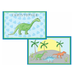 Dino-Mite Dinosaur Tabletop Collection, placemat, personalized