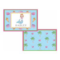 Mermaid Tabletop Collection - Placemat - Personalized