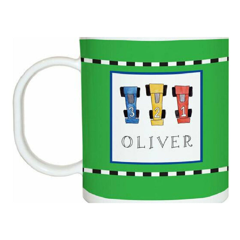 On Your Mark Race Car Tabletop Collection - Mug - Personalized
