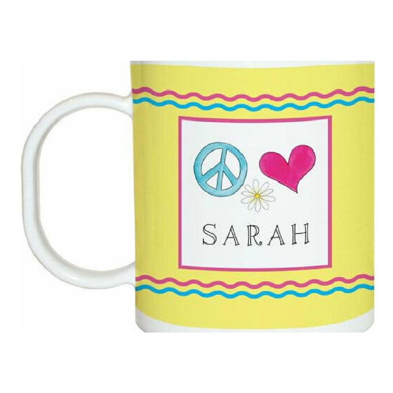 Peace Love Eat Tabletop Collection - Mug - Personalized