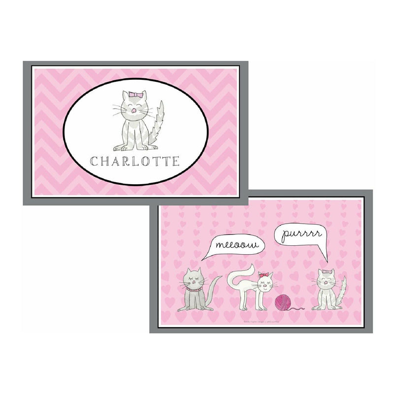 Purrfect Cat Tabletop Collection - Placemat - Personalized