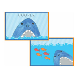 Sharks & Minnows Tabletop Collection - Placemat - Personalized
