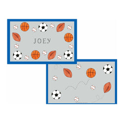 Sports Fan Tabletop Collection - Placemat - Personalized
