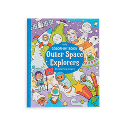 Outer Space Explorers Coloring Book