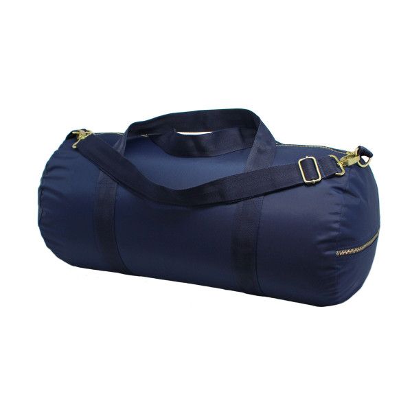 Navy Nylon Weekend Duffel