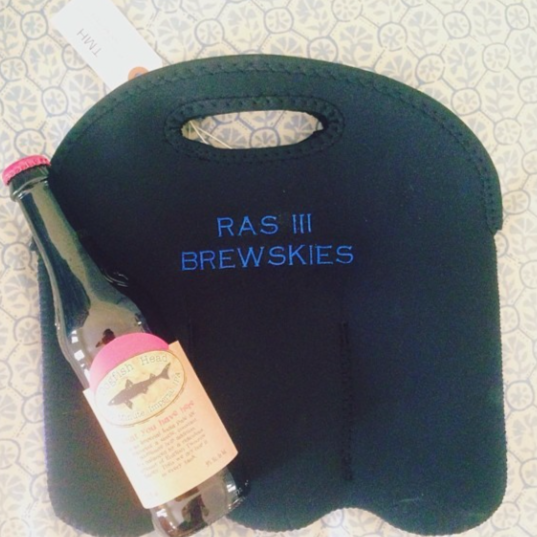 Six Pack Beer Neoprene Tote - Personalized