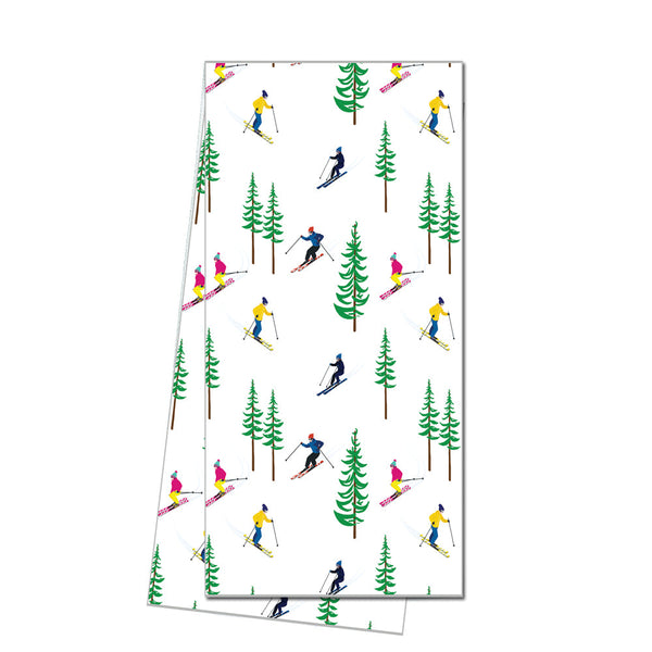 Ski Resort Printed Towel