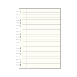 Set of 3 7" Wire-O Notebook Refills