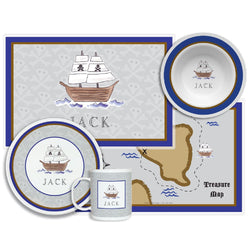 Ahoy Matey Tabletop Collection - 4 Piece Set - Personalized