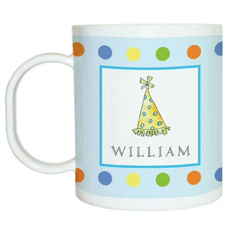 Birthday Party Hats Tabletop Collection - Mug - Personalized