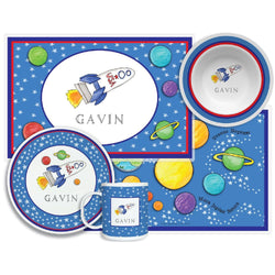 Blast Off Tabletop Collection - 4-piece set - Personalized