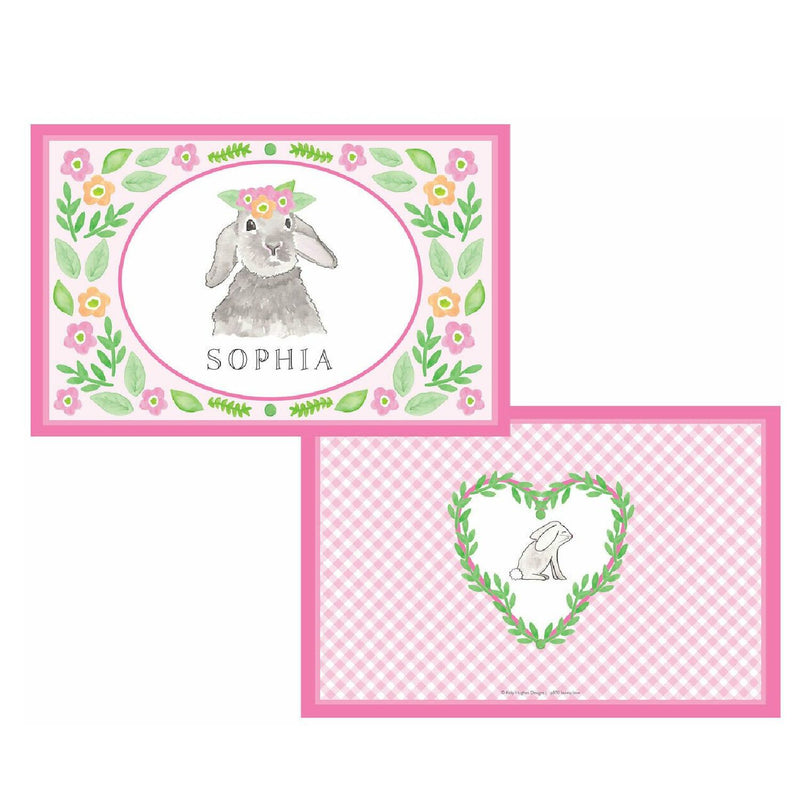 Bunny Love Tabletop Collection - Placemat - Personalized