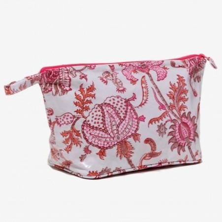 Amanda Toiletry Bag Orange Pink