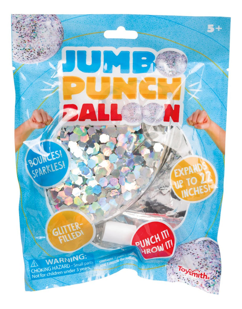 Jumbo Glitter Punch Balloon