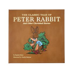 The Classic Tale of Peter Rabbit Leather Bound Book